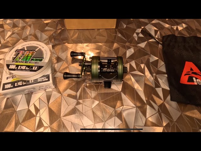 Unboxing Aioushi Bugatti bh300 - (BFS) ambassador clone - Trout fishing reel