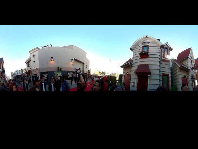 Jabbawockeez on the HHN red carpet 2015 - 360 degree video