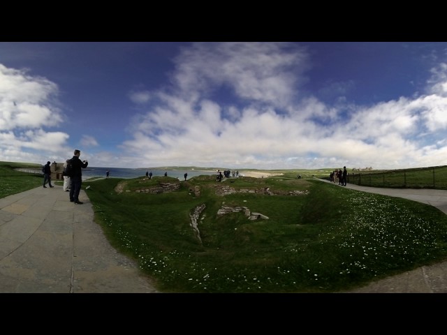 Skara Brae, Orkney - 360 Video [Royalty Free Stock Footage] $350 [4K VR Stereoscopic 3D]