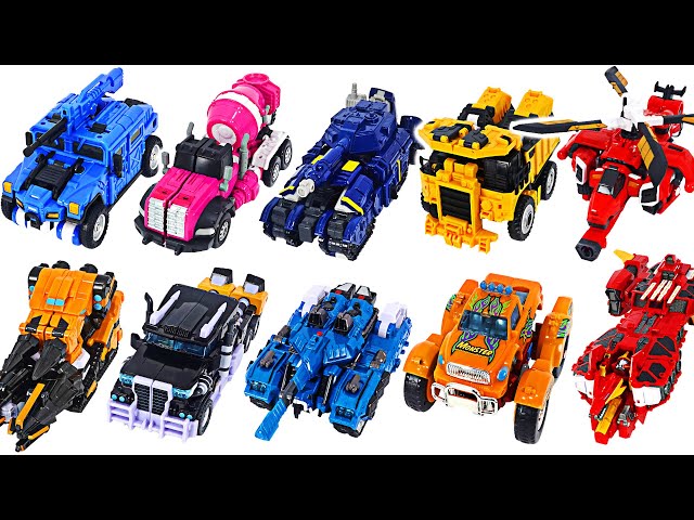 Miniforce X 5 combine Pentatron VS Tobot V 6 combine Mater V | DuDuPopTOY