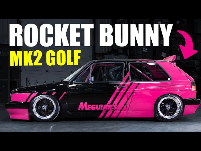 🚙 Barn Find Volkswagen Golf 🔥 RESTO MOD🔥 Custom Show Car 🚙 | Rocket Bunny Kit