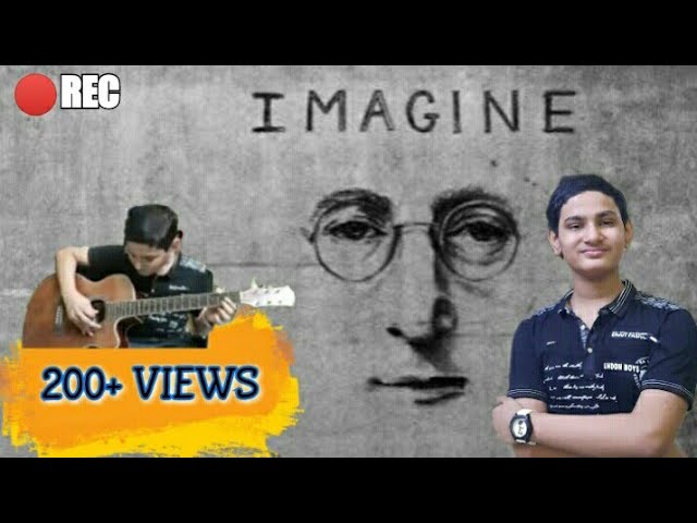 Imagine || John Lennon || Guitar Cover by Hrisiraj Sengupta||80th Birth Anniversary of John Lennon||