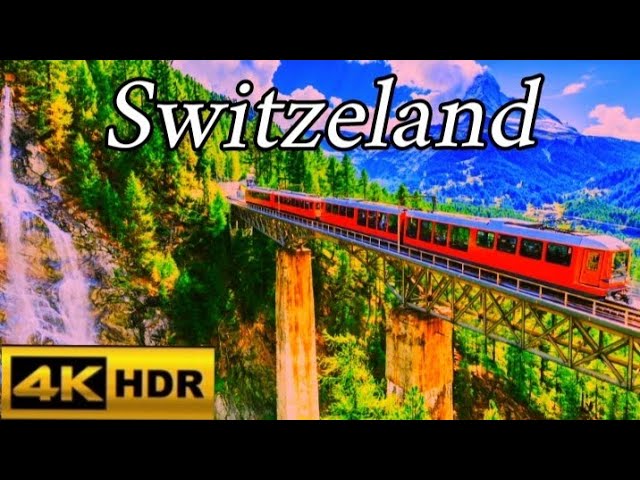 SWITZERLAND • 4K Relaxation   Music - Nature 4k Video UltraHD