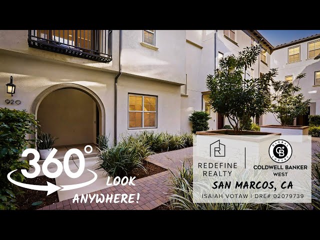 Dream in 360° with this virtual reality Rancho Tesoro, San Marcos home tour!