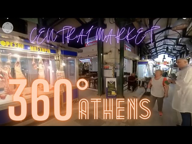 360 ATHENS: Varvakios Central Food Market Walking Tour