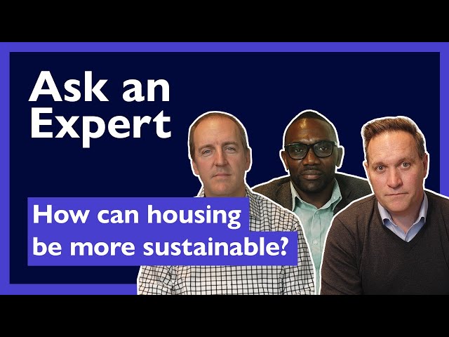 How can housing be more sustainable? | CMHC Ask an Expert