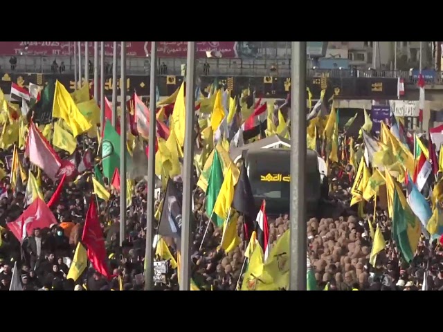 Public funeral of former Hezbollah leader Hassan Nasrallah