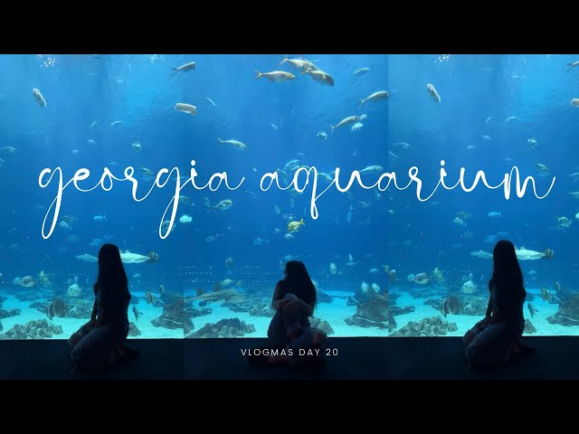 Georgia Aquarium + Weekend in Atlanta Vlogmas Day 20