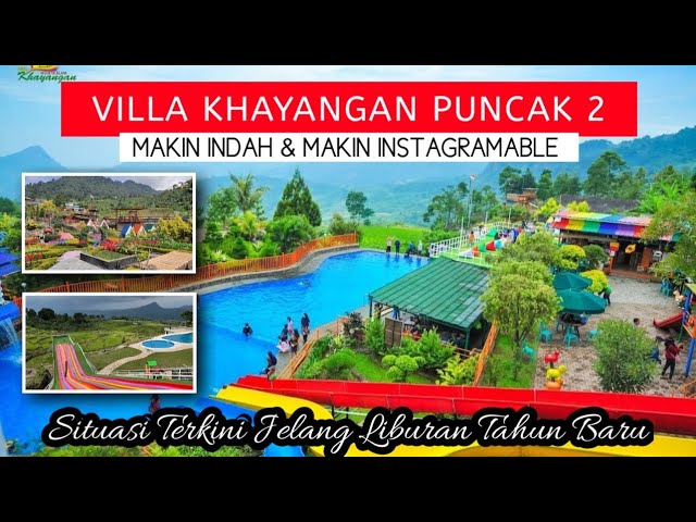 Villa Khayangan Puncak dua Sukamakmur // Makin lengkap & makin instragramable 2025