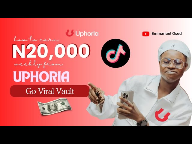 How to Earn daily on GO Viral Vault on Uphoria #uphoriaplatform #uphoria #register