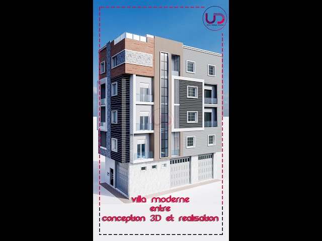 CONSTRUCTION D'UNE VILLA MODERNE A SETIF