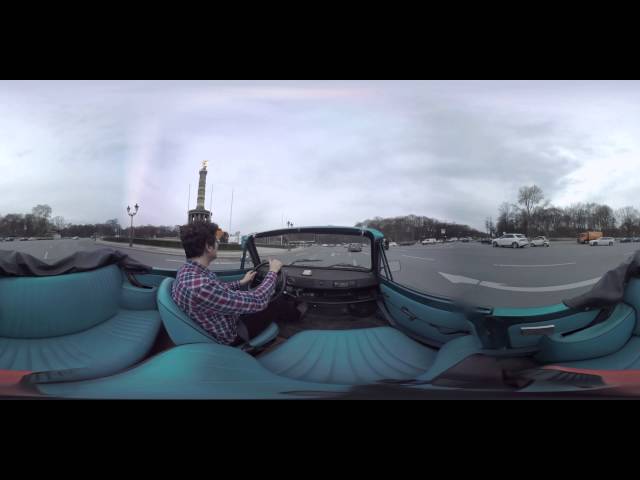 (First official) Virtual Reality Berlin Trabi Drive - 360° 4K video VisitBerlin