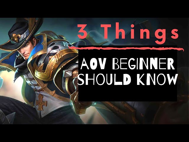 AoV 3 Basic Concept For Beginner