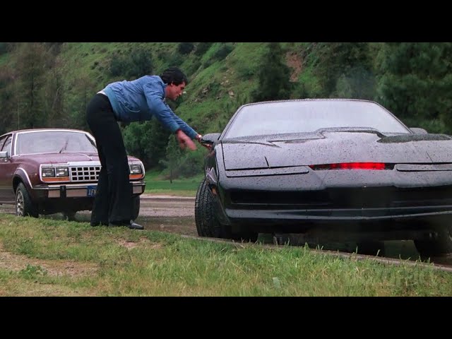 KITT Confuses A Goon | Knight Rider CLIP