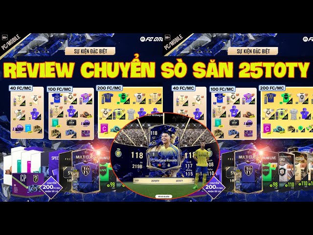 FC Online - Review Sự Kiện Chuyển Sò 18.01 Săn Cầu Thủ 25TOTY Và Cái Kết?