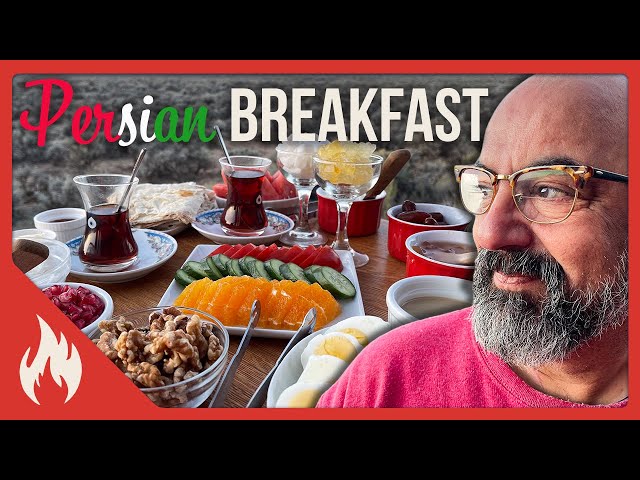 Easy Persian Breakfast in American Desert - صُبحانه ایرانی راحت و بی درد سر در صحرای آمریکا