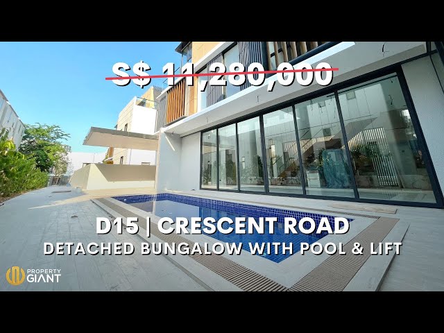 Brand New Detached Bungalow | Crescent Road, Singapore