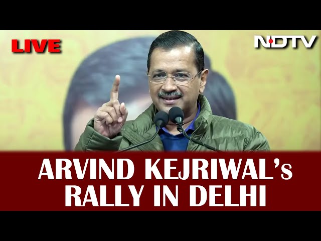 Arvind Kejriwal LIVE | Arvind Kejriwal's Rally In Delhi | Aam Aadmi Party | Kejriwal Vs CM Yogi