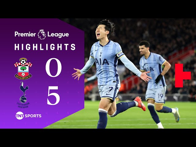 Spurs Smash FIVE Past Struggling Saints! 🔥 | Southampton 0-5 Tottenham | Premier League Highlights