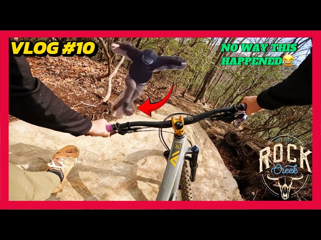 VLOG #10 RIDE ROCK CREEK / DUMBEST CRASH OF ALL TIME??