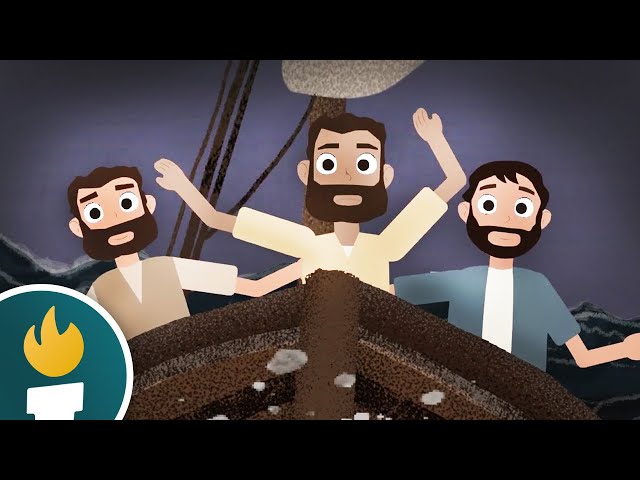 Jesus Calms the Storm | Miracles of Jesus | Animated Bible Story for Kids [Matthew 14]