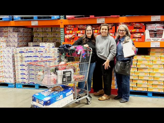 Huge Christmas Shop with Us!! Getting Ready for the BIG Family Dinner!