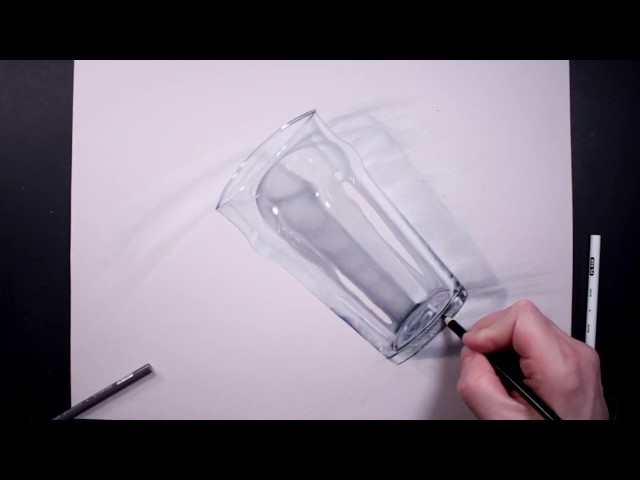 Drawing a Simple Glass | How to Draw Photo-Realism