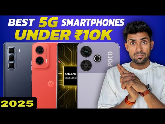 Top 5 Best Smartphone Under 10000 | Best Smartphone Under 10000 2025