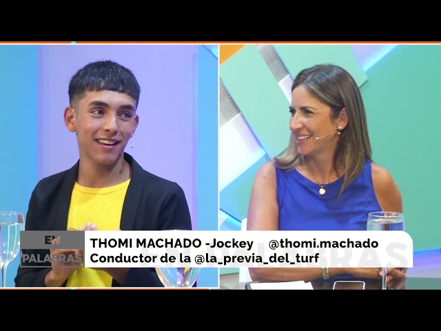 EN PALABRAS: THOMI MACHADO - Jockey / Conductor