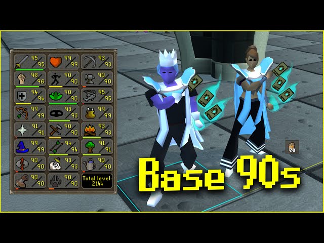 Achieving Base 90s: The Ultimate OSRS Grind to Max Stats!