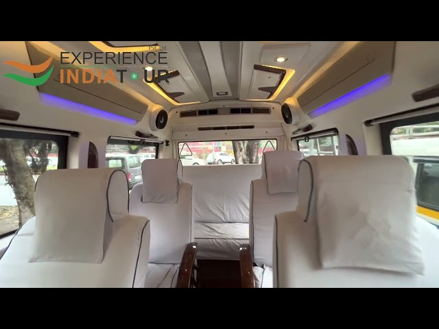 7 Seater Maharaja Tempo Traveller More Extra comfortable #tempotraveller #Maharajatempotraveller￼