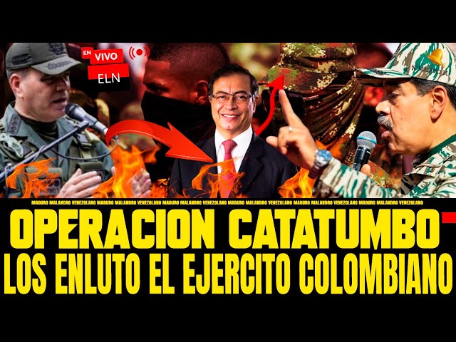 🔴ÚLTIMAS NOTICIAS! LOS TIENEN DE LUTO Y ANUNCIAN OPERACIÓN RELAMPAGO EN EL CATATUMBO