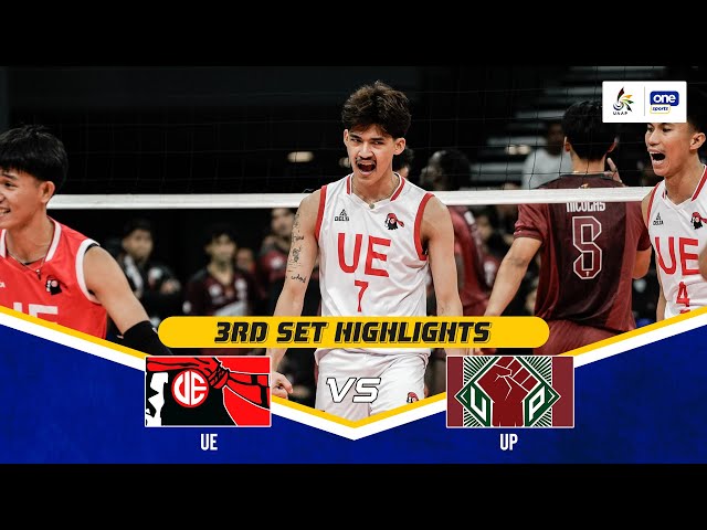 UE vs. UP | SET 3 GAME HIGHLIGHTS | UAAP SEASON 87 MEN’S VOLLEYBALL | FEB. 15, 2025