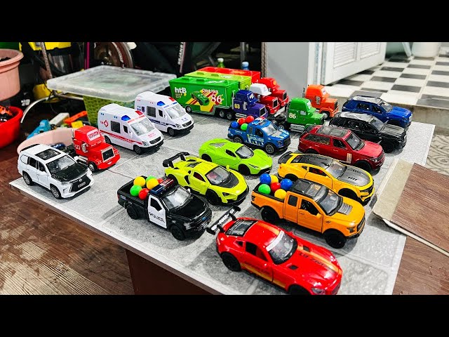 Box Full of Model Cars -Mazda Mx5, Koenigesgg Jesko, Lamborghini Scv12, Byd Yang Wang U8, Toyota Car