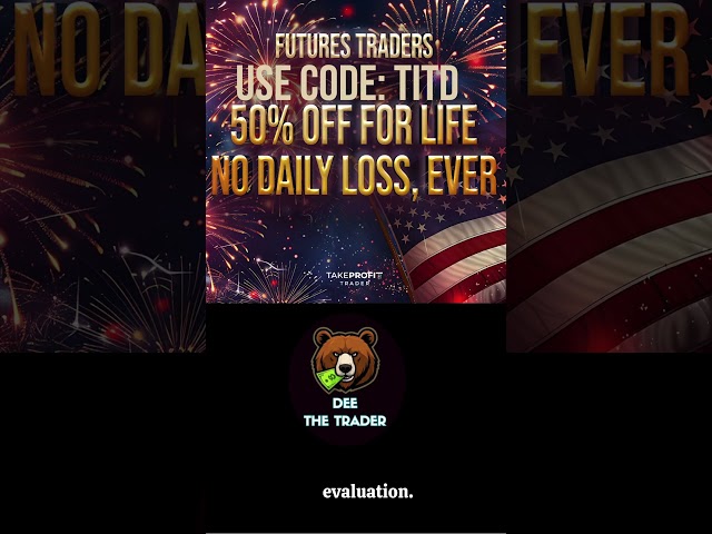 Take Profit Trader New Year, No Daily Loss Limit Rule! 50% Off For Life!