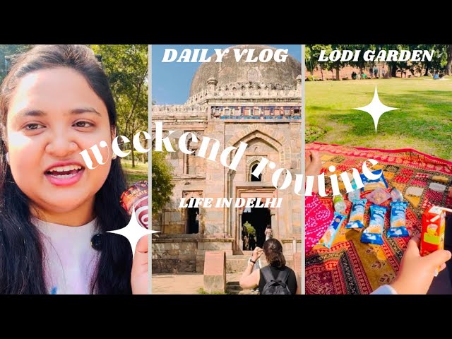 9th FEB 25: Exploring Lodhi Garden with Mom ❤️ | Monuments, Chill Spots & Street Art in Delhi” 🍫🥰