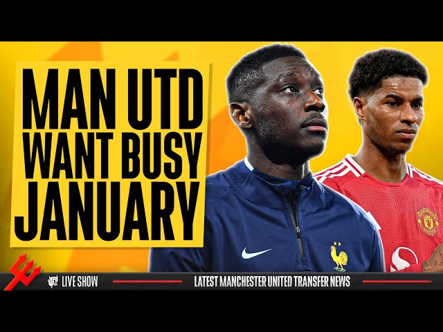 BUSY Man Utd Transfers: Rashford & Casemiro Exits ON, Muani Deal Talks Plus Left Back Latest