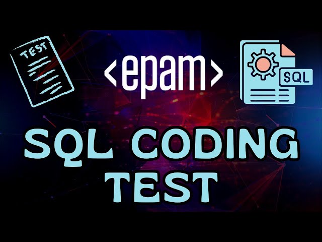 EPAM SQL Coding Test Interview Questions | Aam vs Mentos Life