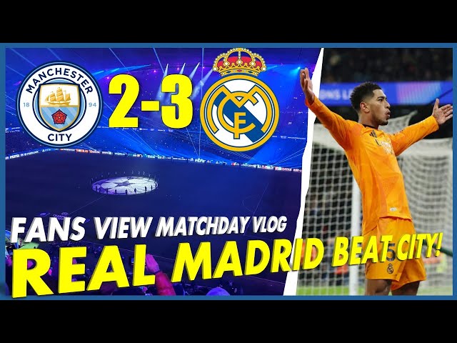 MANCHESTER CITY 2-3 REAL MADRID | INJURY TIME BELLINGHAM WINNER!