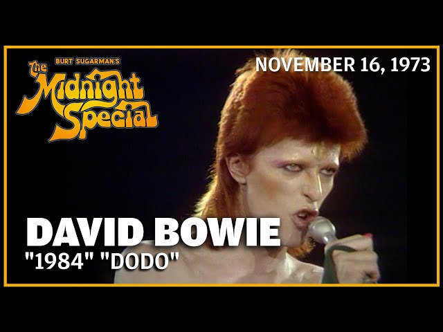 "1984" "Dodo" Medley - David Bowie | The Midnight Special