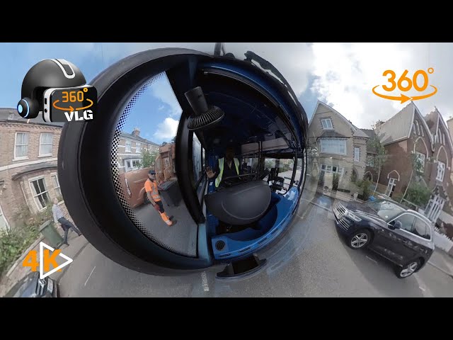 360° POV DRIVING THE BUS | FULL JOUNY | 360° CABINET VIEW |