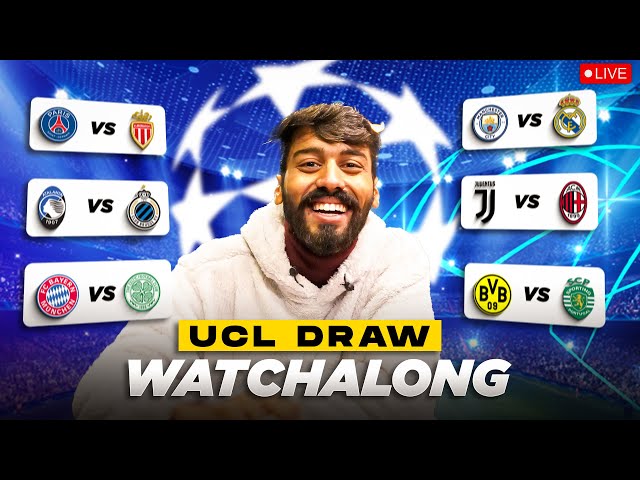 Champions League Play-off Draw 2024/25 Live | Real Madrid, Man City, Bayern Fate ? Divyansh