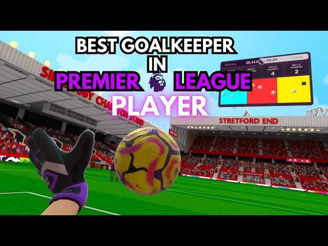 Premier League Player VR- THE BEST GOALKEEPER EVER!