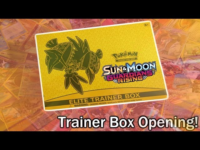 OPENING POKEMON GUARDIANS RISING ELITE TRAINER BOX | Hunt for secret rares!