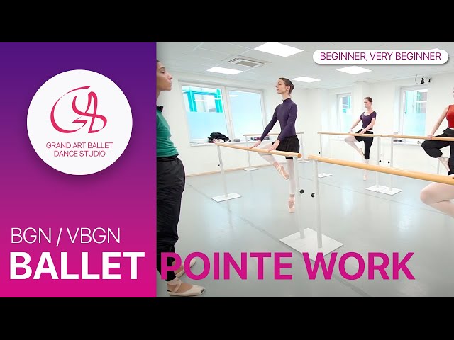 Pointe work for beginners / Ballet pointe technique #ballet #pointeshoes