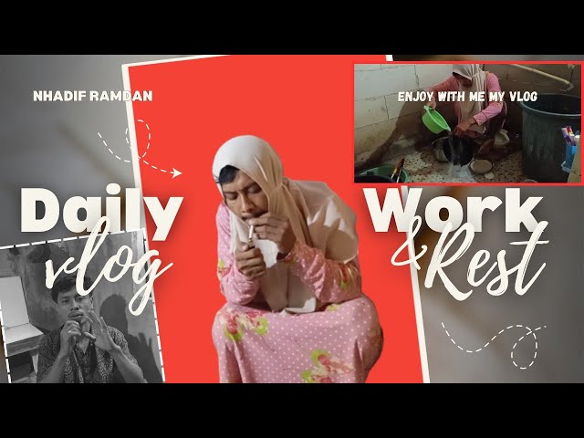 DAILY VLOG STORY ‼️ BANTUIN ISTRI NYUCI #vlogs #dailylife #fyp