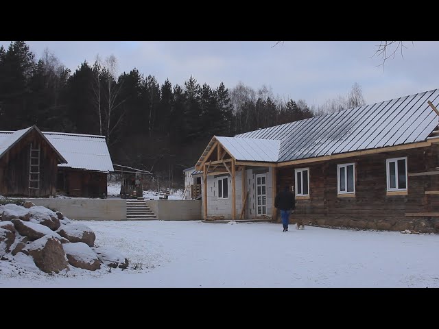 Life in Winter: The Charm of the First Warmth in a Forest Hut