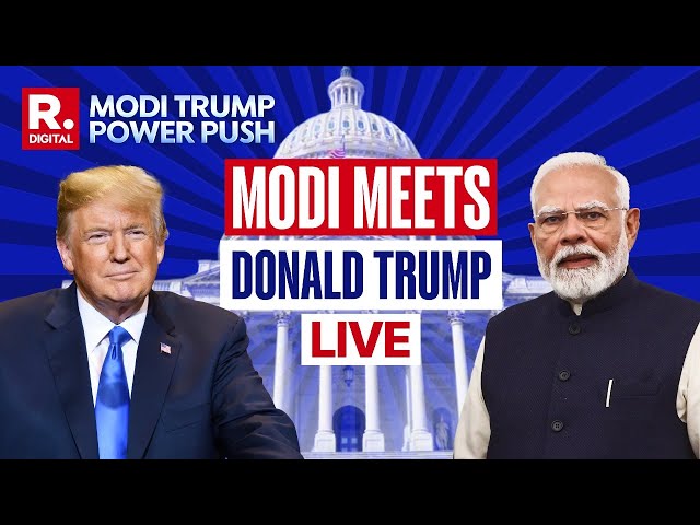 Republic LIVE From Washington: PM Modi At White House To Meet Trump