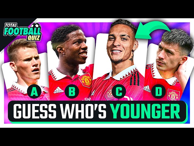 GUESS WHO IS THE YOUNGEST PLAYER | TFQ QUIZ FOOTBALL 2023