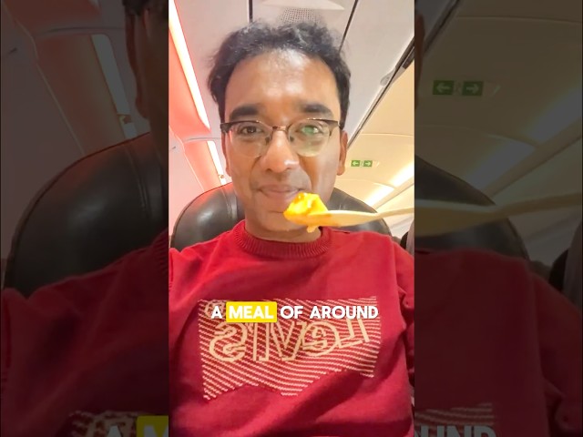 Air India Meal Upgrade | Dr Pal #travel #food #health #shorts